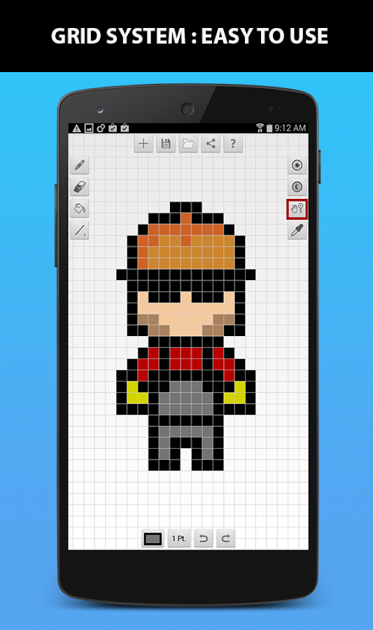 Como usar o pixel art generator