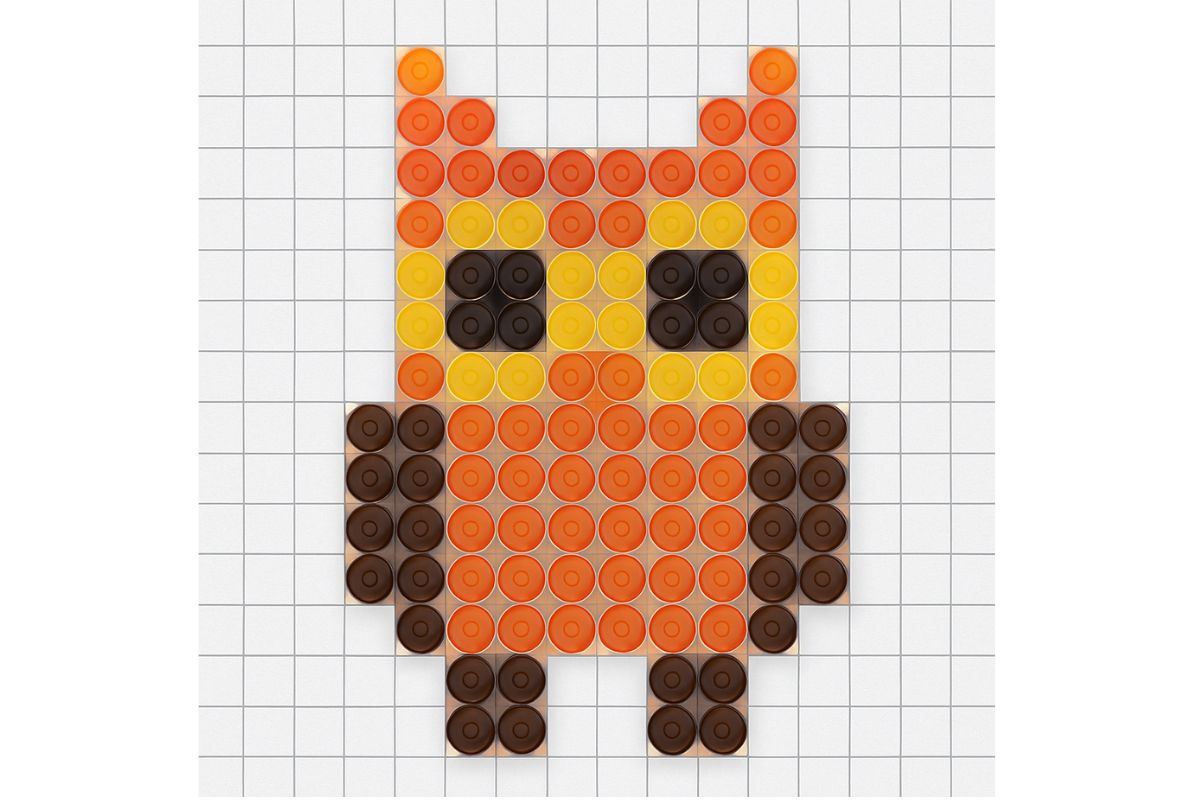 pixel art facile perles hama