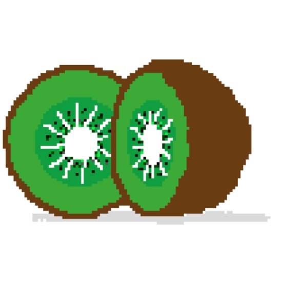 Pixel art Kiwi