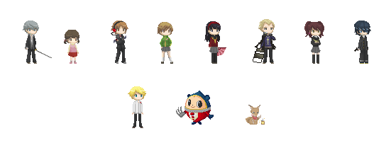 Persona 4 pixel art