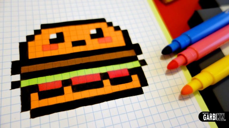 Pixel art A dessiner