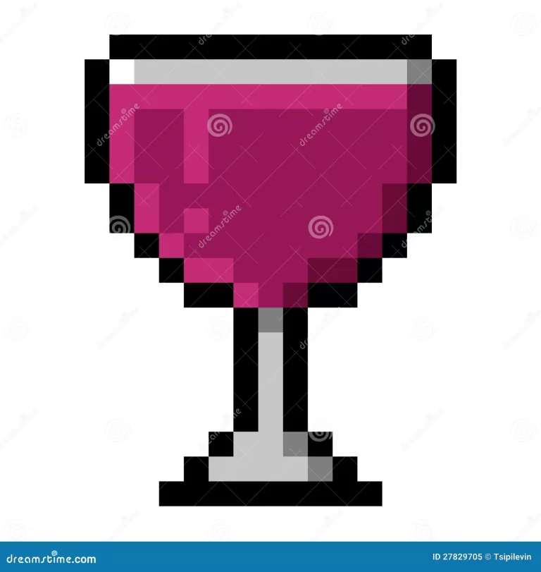 Pixel art Verre