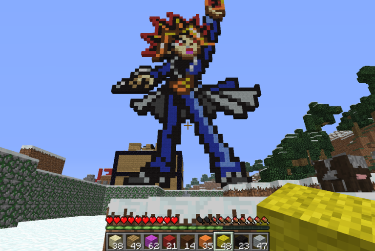 Pixel art Yu Gi Oh