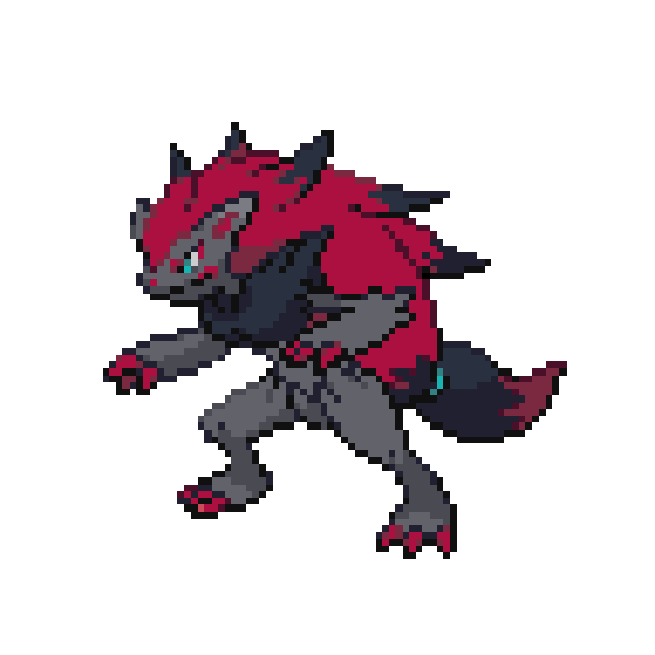 Pixel art Zoroark