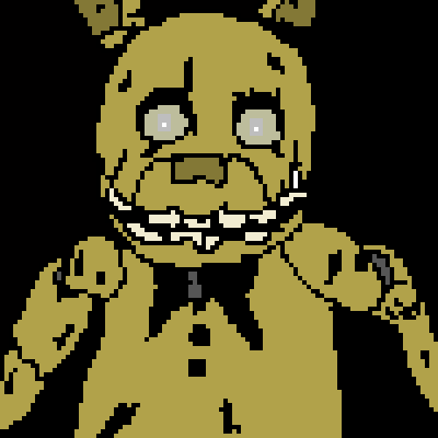 Fnaf 3 pixel art
