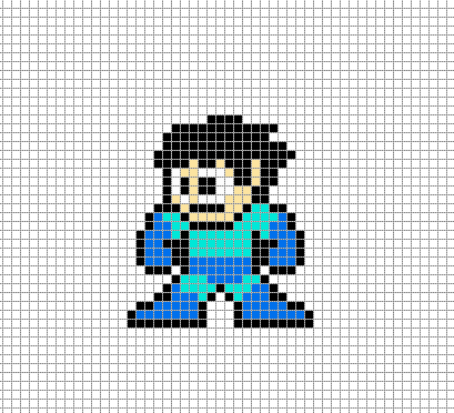 Megaman 2 pixel art