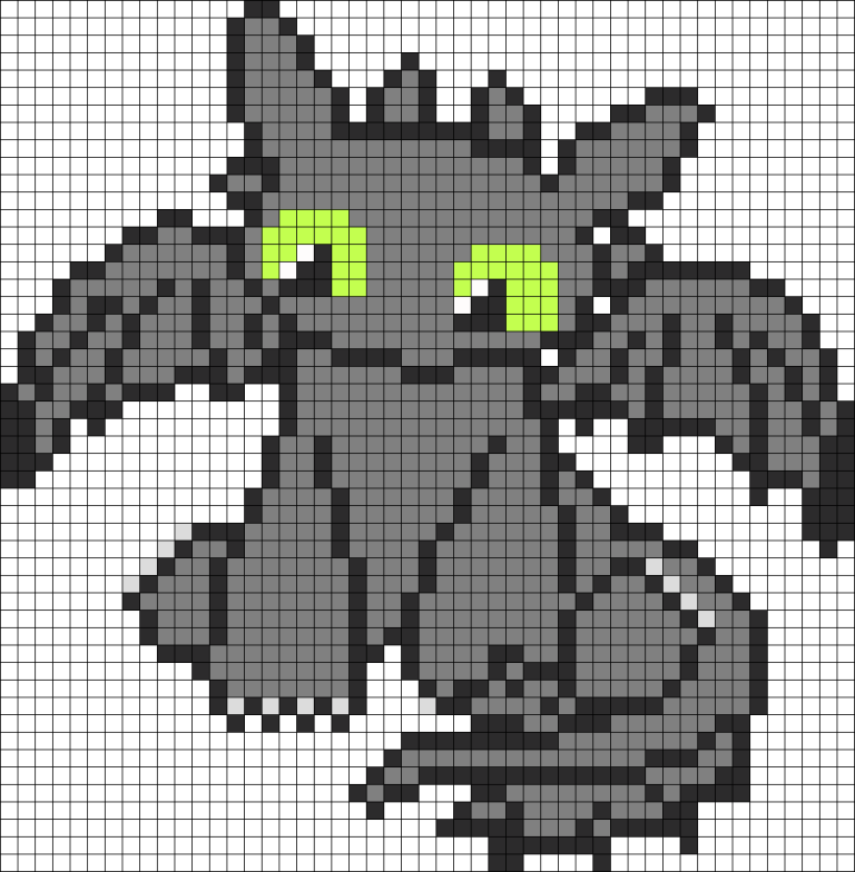 Pixel art Krokmou