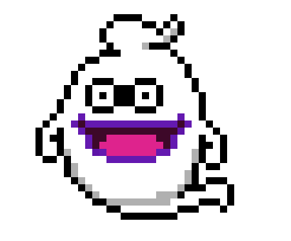 Pixel art whisper