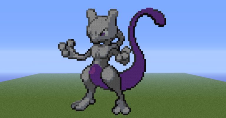 Mew 2 pixel art