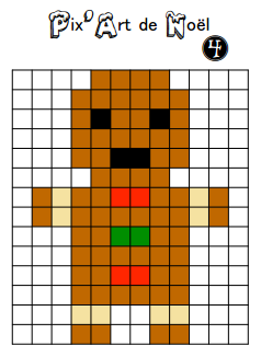 Pixel art Ecrit en pixel art