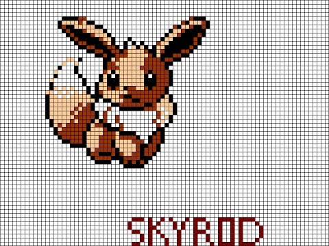 Pixel art Evoli