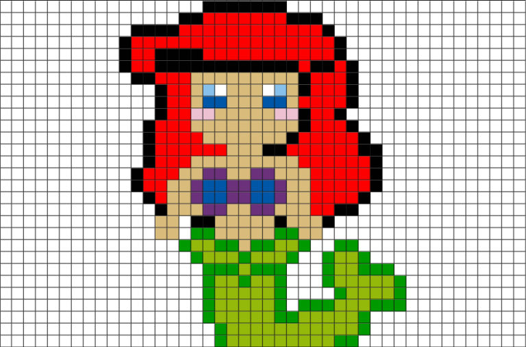 Pixel art Ariel