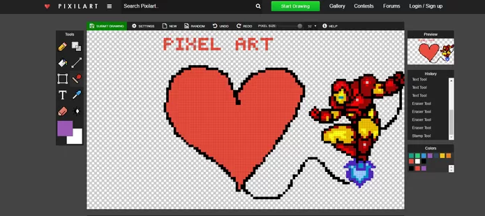 Pixel art o que e