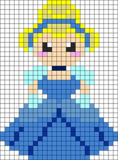 Pixel art Princesse