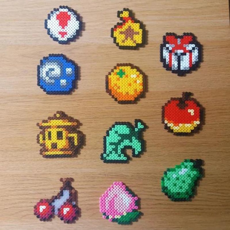 Pixel art facile objets récompenses