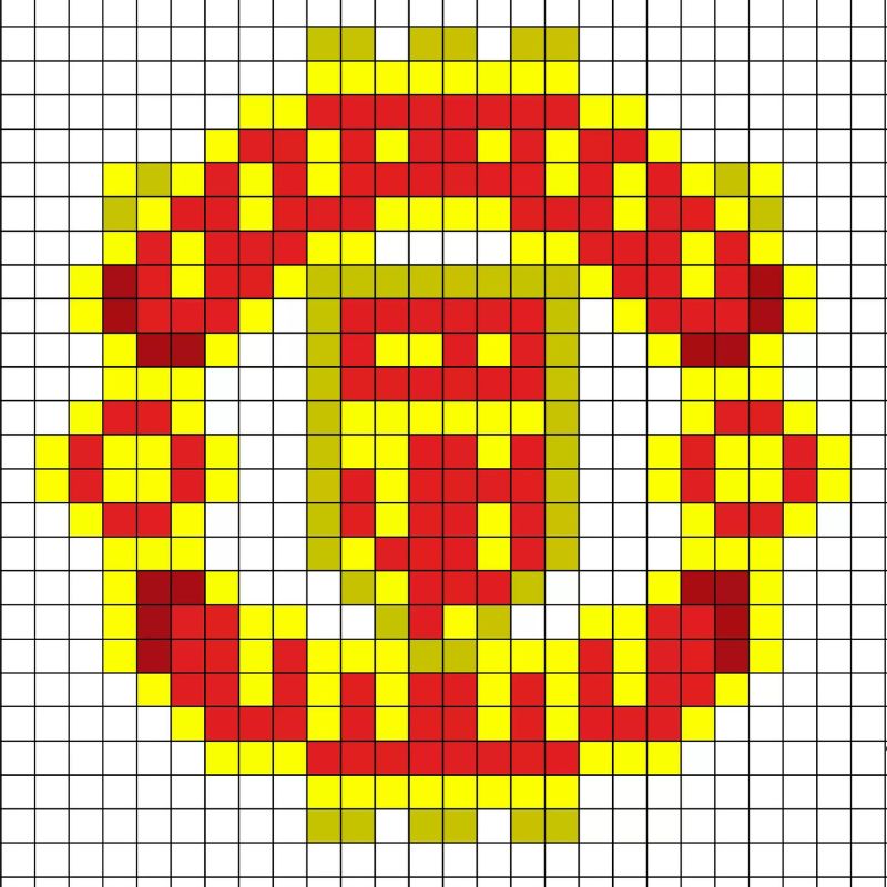 pixel art facile manchester ufd