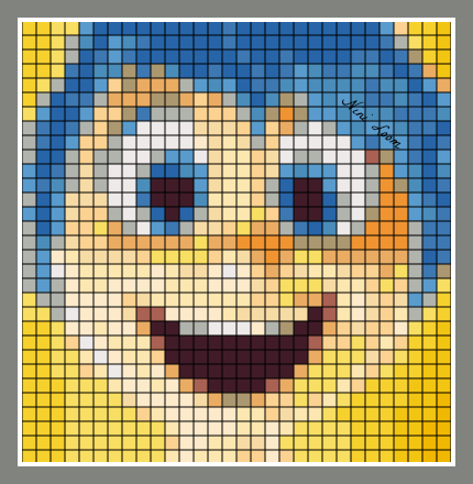 Pixel art Joie