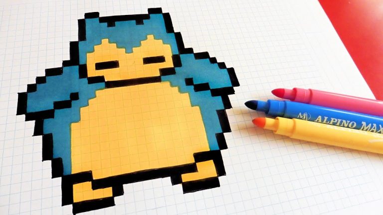 Pixel art Ronflex