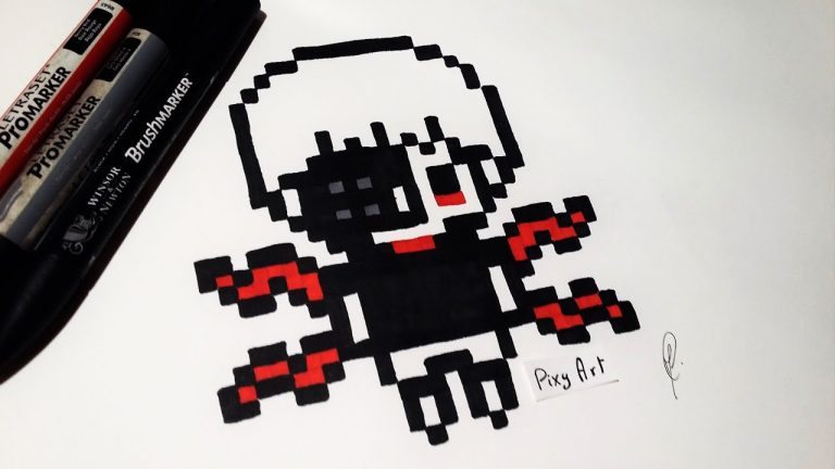 Pixel art Tokyo Ghoul