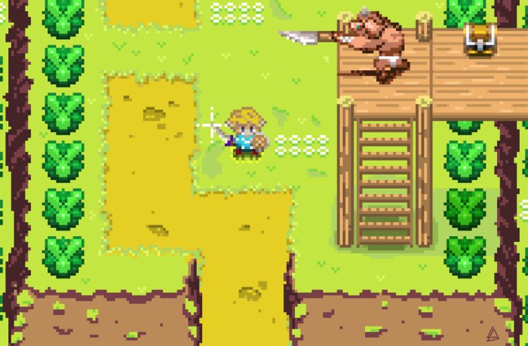 Pixel art Zelda breath of the wild