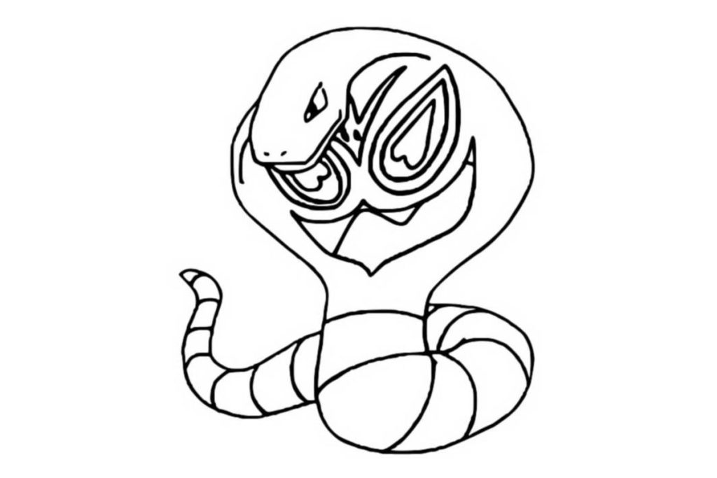 coloriage pokemon arbok