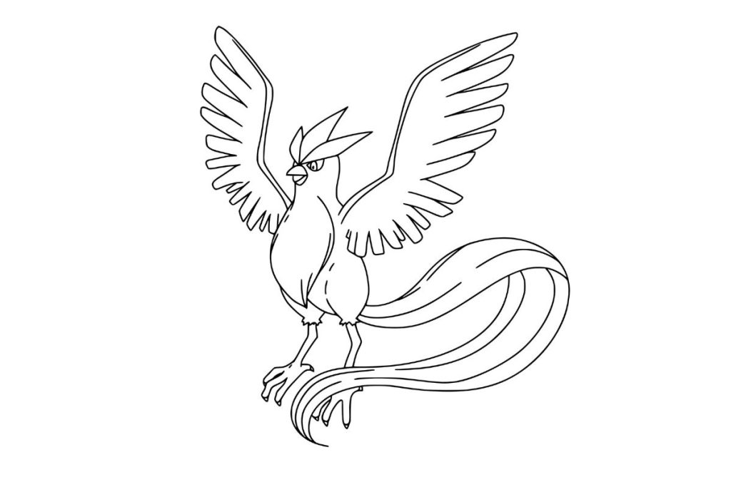 coloriage pokemon artikodin