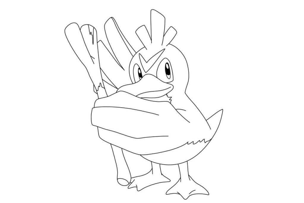 coloriage pokemon canarticho