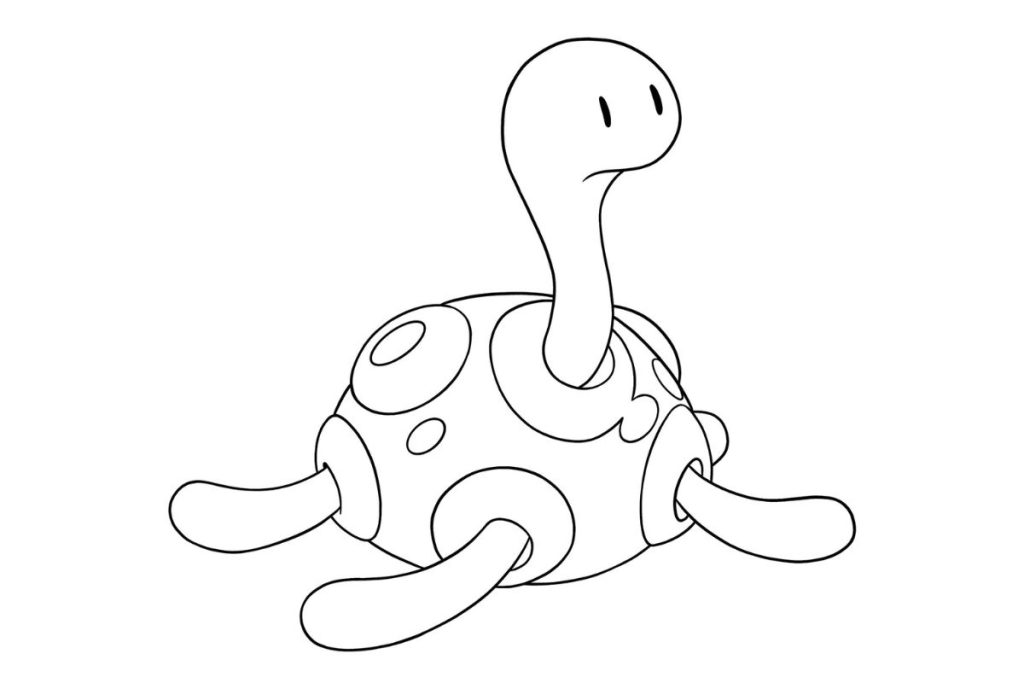 coloriage pokemon caratroc