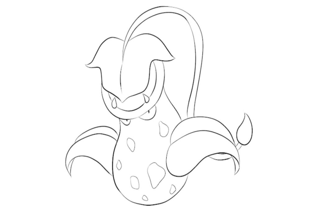coloriage pokemon empiflor