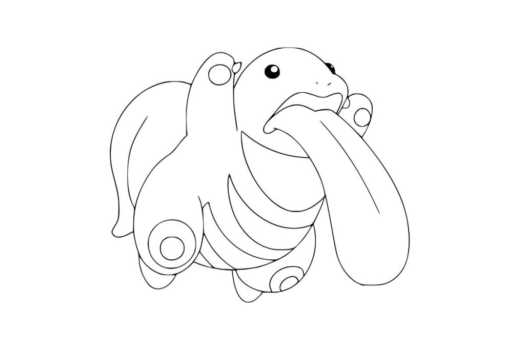 coloriage pokemon excelangue