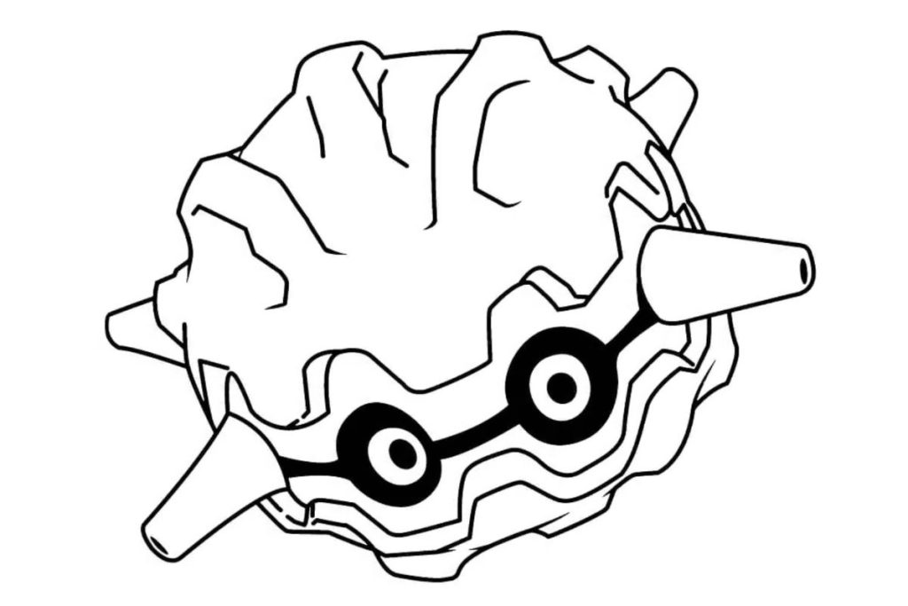 coloriage pokemon foretress