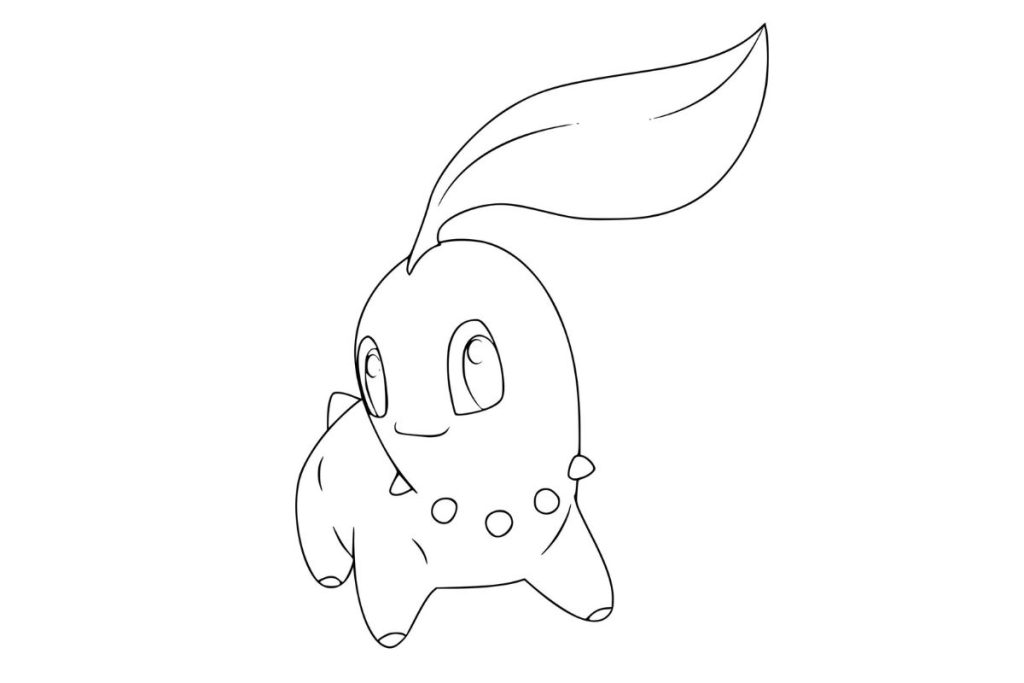 coloriage pokemon germignon