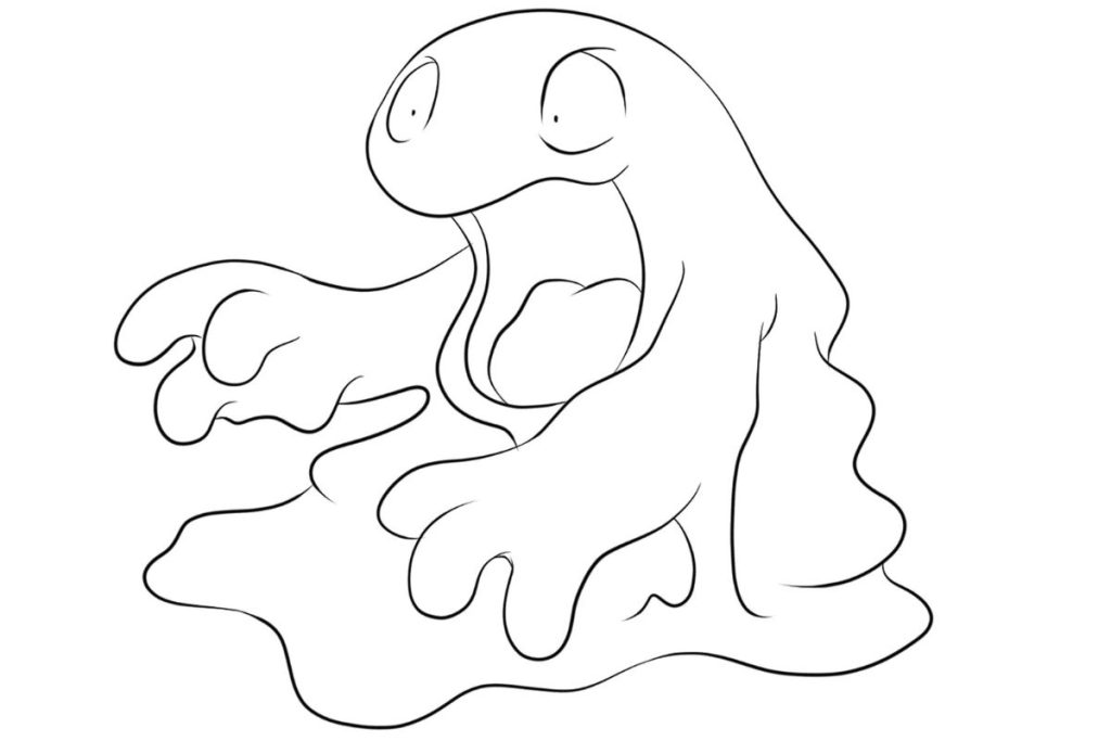 coloriage pokemon grotadmorv