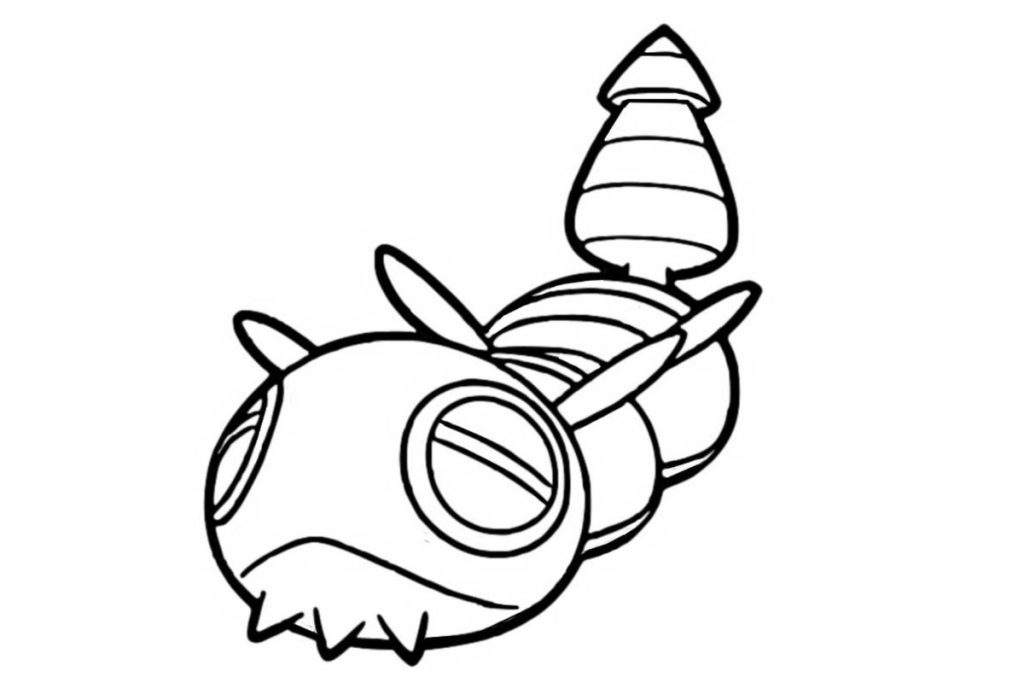 coloriage pokemon insolourdo