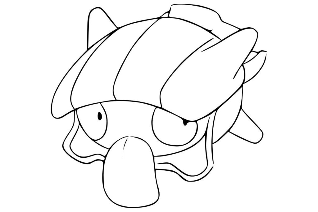 coloriage pokemon kokiyas