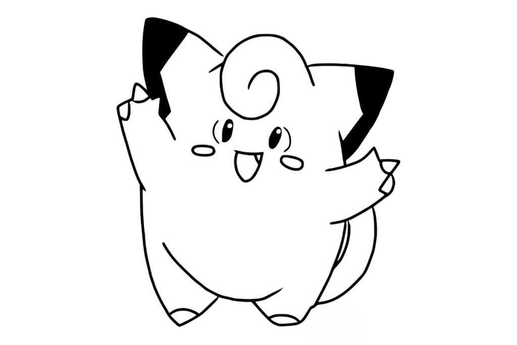 coloriage pokemon melofee