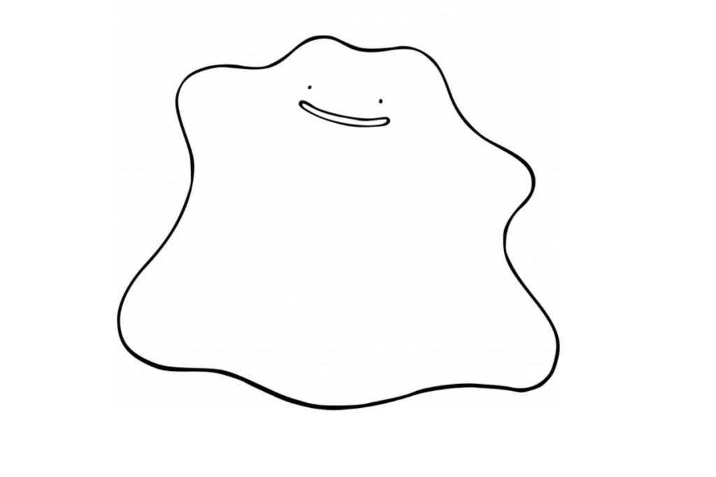 coloriage pokemon métamorph