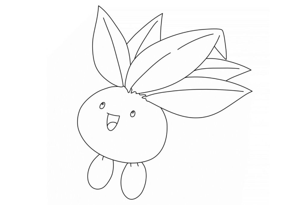 coloriage pokemon mystherbe