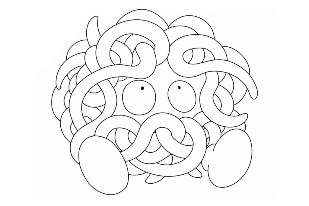 coloriage pokemon saquedeneu