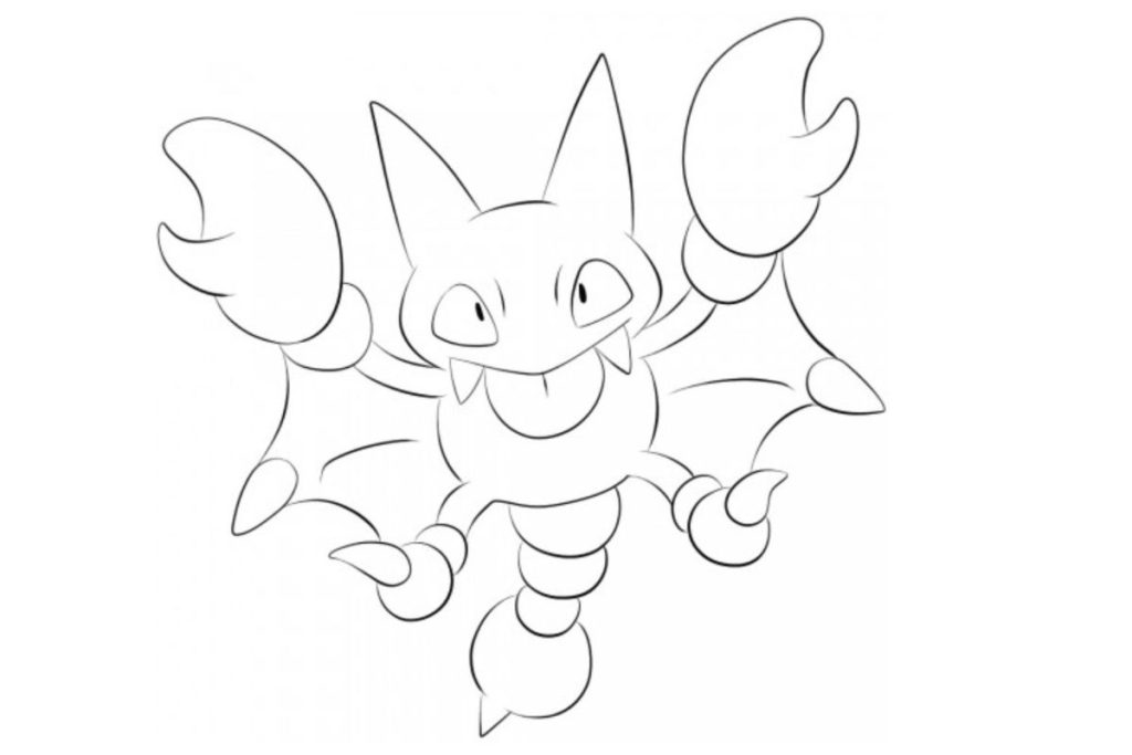 coloriage pokemon scorplane