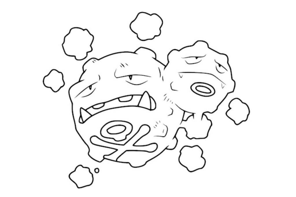 coloriage pokemon smogogo