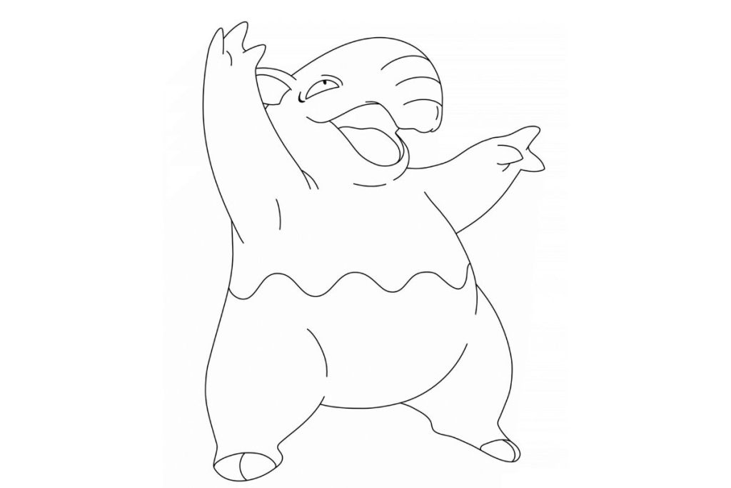 coloriage pokemon soporifik