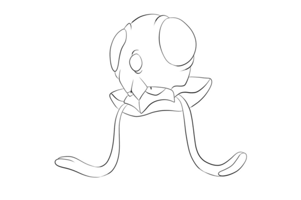 coloriage pokemon tentacool