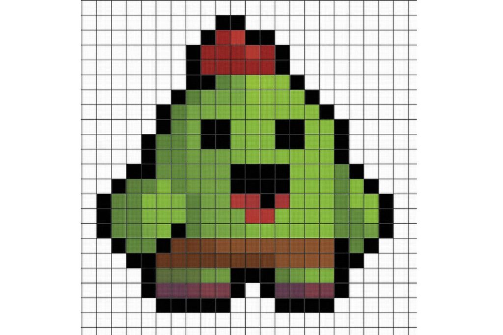 pixel art difficile brawl stars spike
