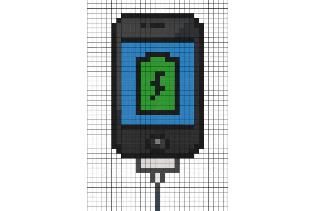 pixel art difficile iphone 4