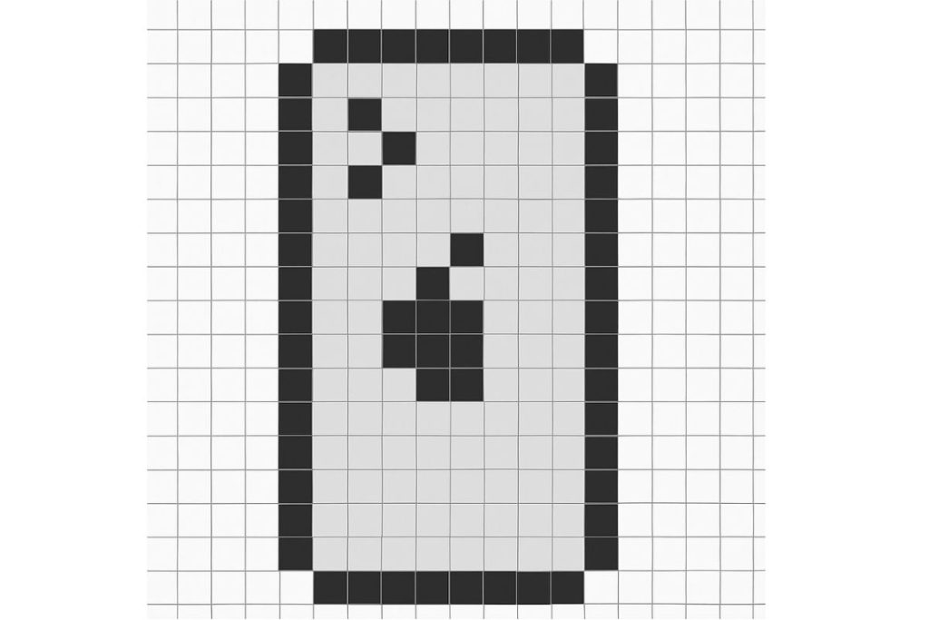 pixel art facile iphone 11