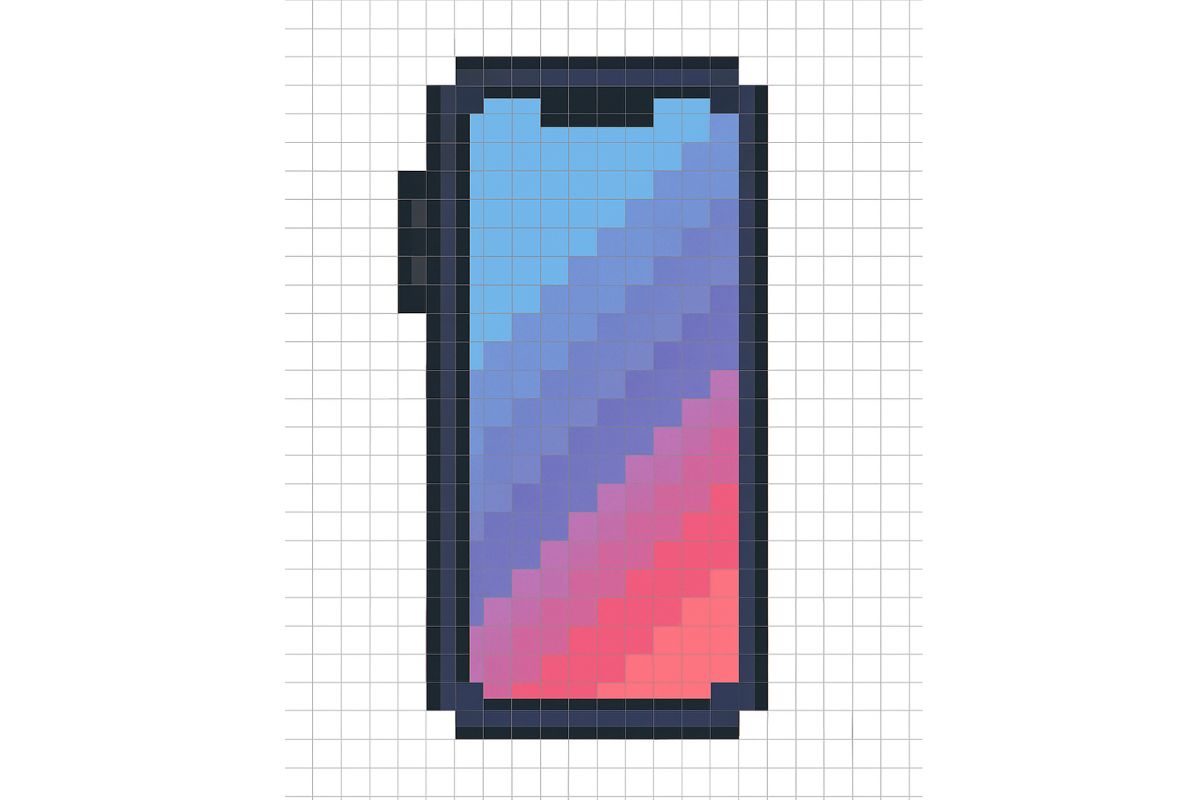 pixel art facile iphone 14