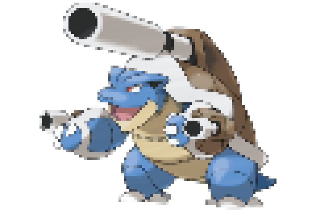 pixel art mega tortank