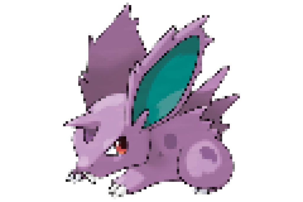 pixel art pokemon nidoran♂