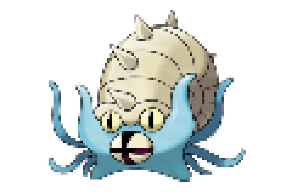 pixel art pokemon amonistar